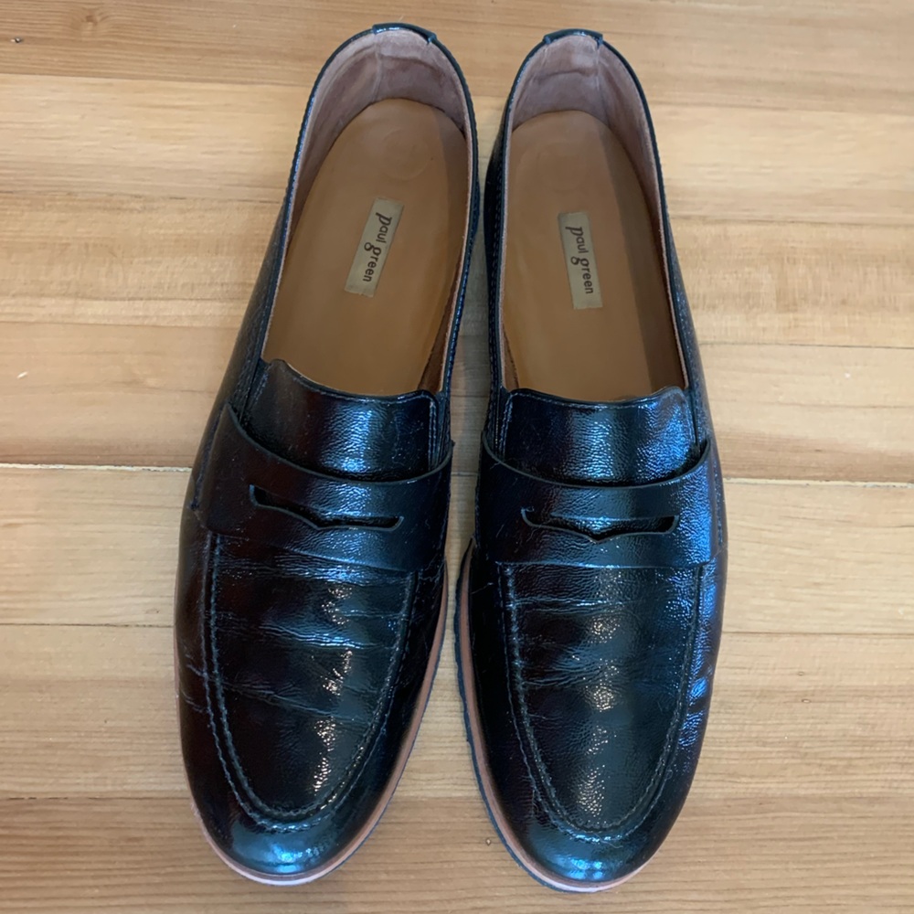 Paul Green patent leather loafers - worn twice